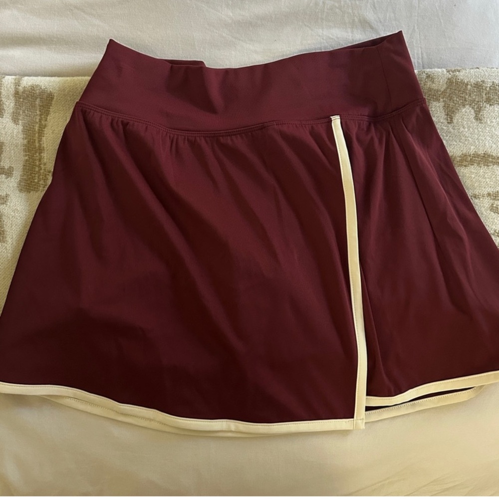 Old Navy Maroon Tennis Skort